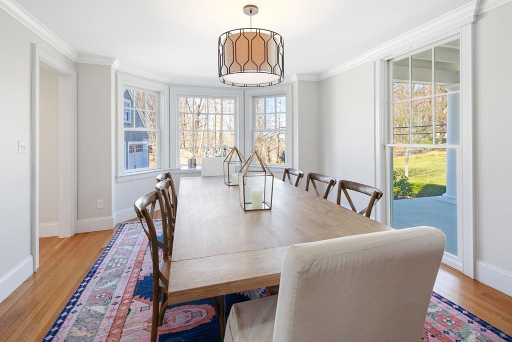 73 Winter Street Hingham, MA 02043 - Photo 10 of 42 a dining room with furniture and wooden floor