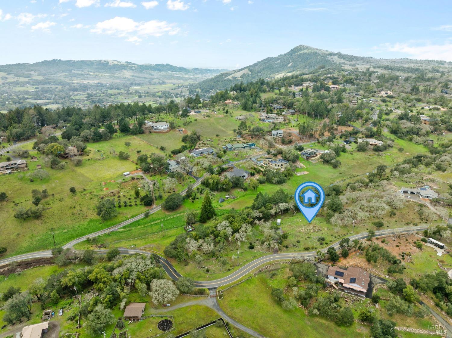 2924 Old Bennett Ridge Road Santa Rosa, CA 95404 - Photo 8 of 21 a view of a trees in a field