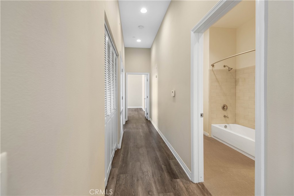 600 North Atlantic Boulevard, Unit 213 Monterey Park, CA 91754 - Photo 7 of 28 a view of a bathroom from the hallway