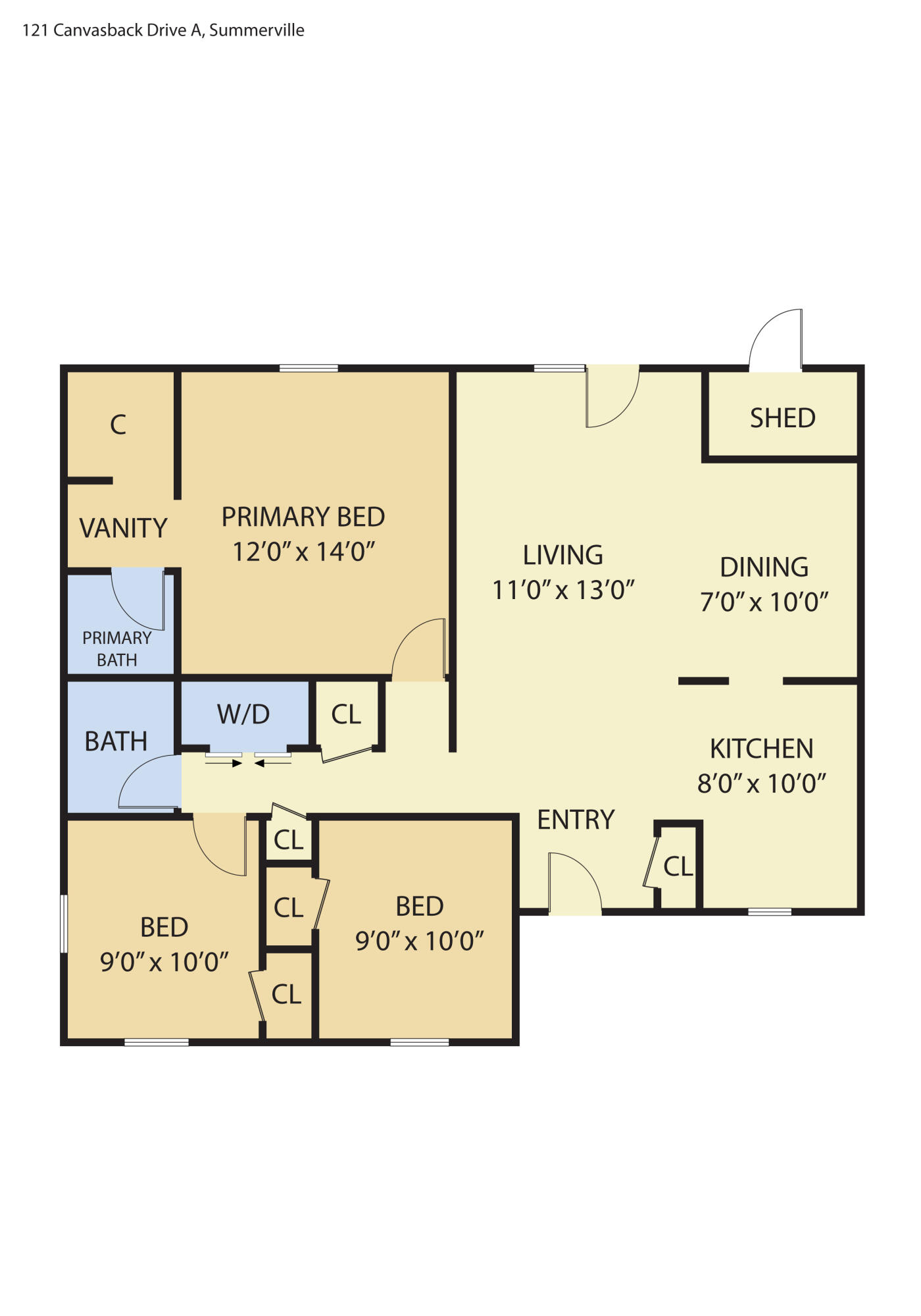 121 Canvasback Drive, Unit A Summerville, SC 29483 - Photo 17 of 18 121 Canvasback Drive A, Summerville-01