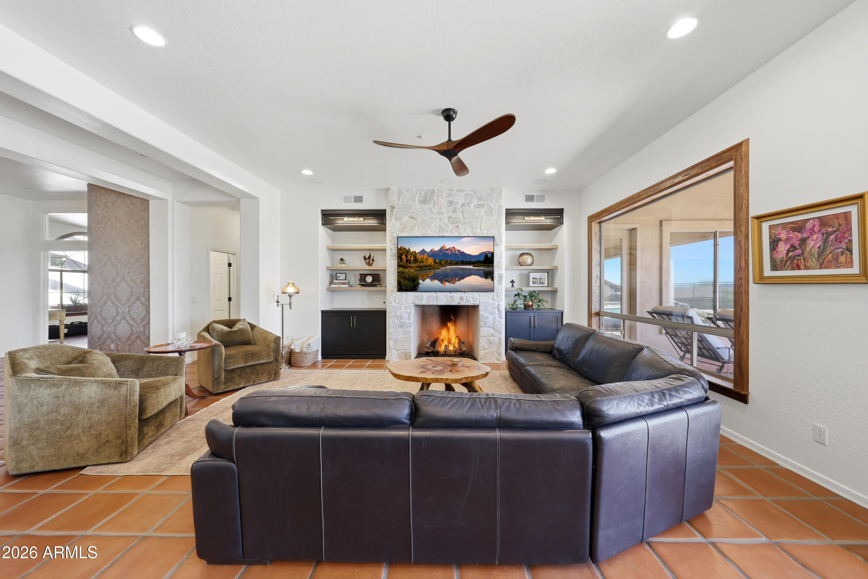 11071 East Evans Road Scottsdale, AZ 85255 - Photo 16 of 64 Large Living Room