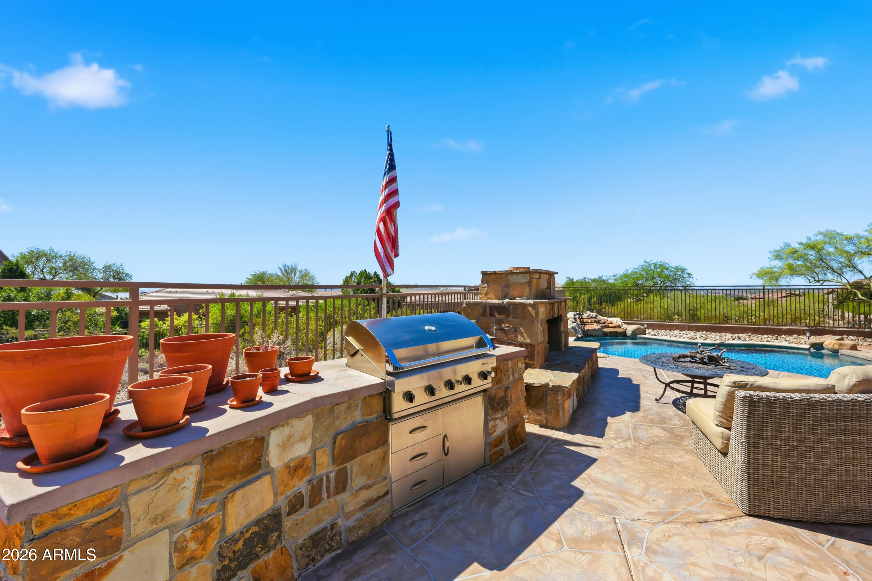 11071 East Evans Road Scottsdale, AZ 85255 - Photo 41 of 64 Backyard BBQ