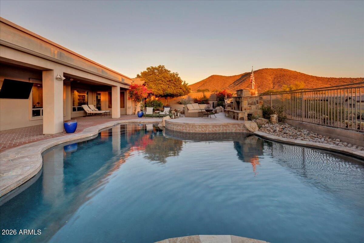 11071 East Evans Road Scottsdale, AZ 85255 - Photo 48 of 64 Sunset On The Mountains