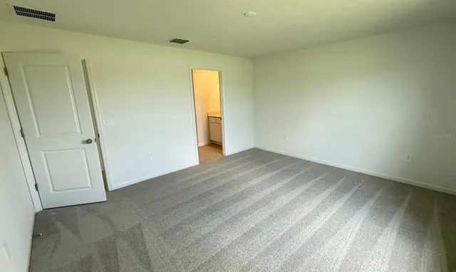 a view of empty room