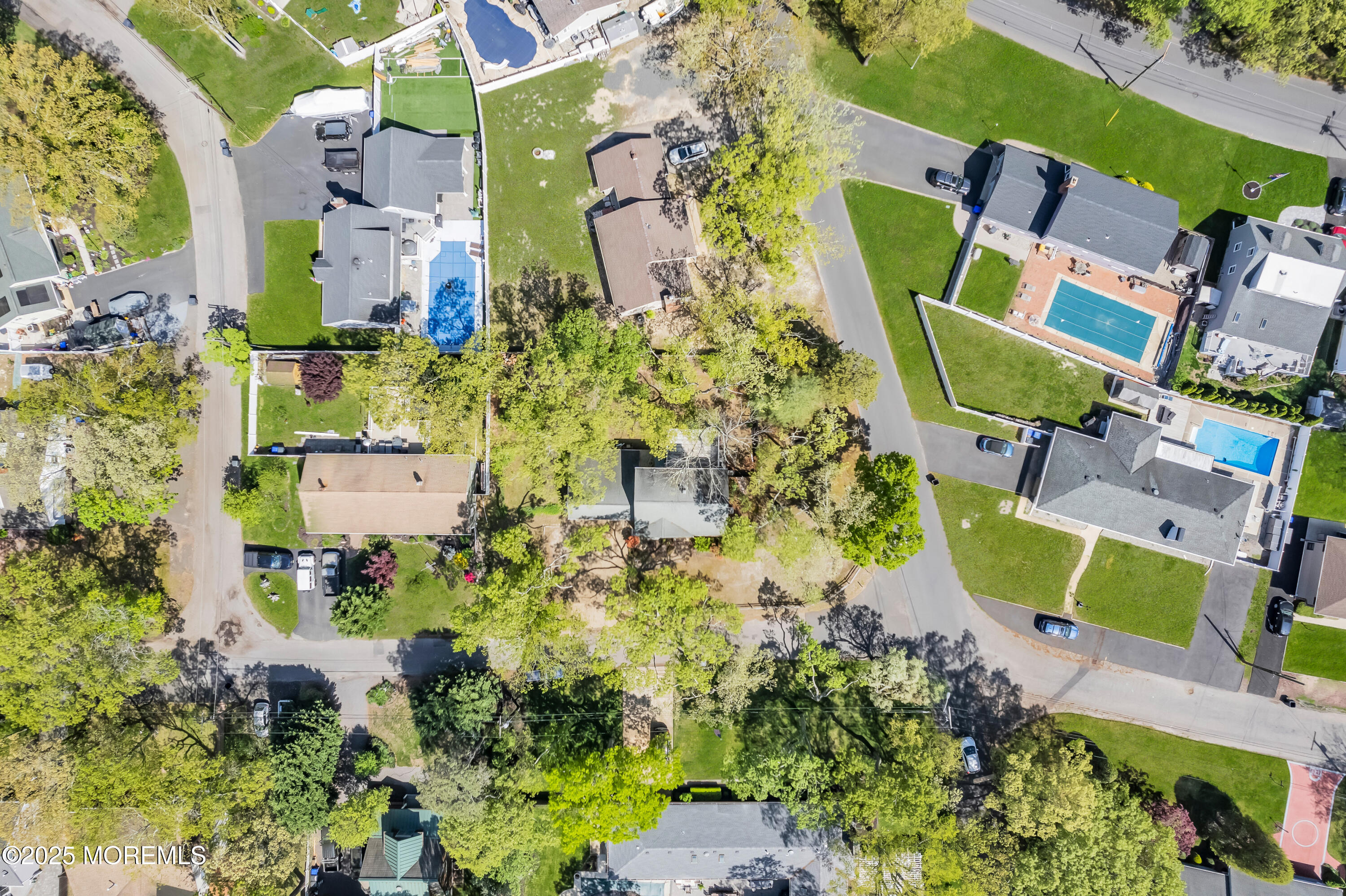 640 Thoroughfare Road Brick, NJ 08724 - Photo 40 of 48 an aerial view of a swimming pool