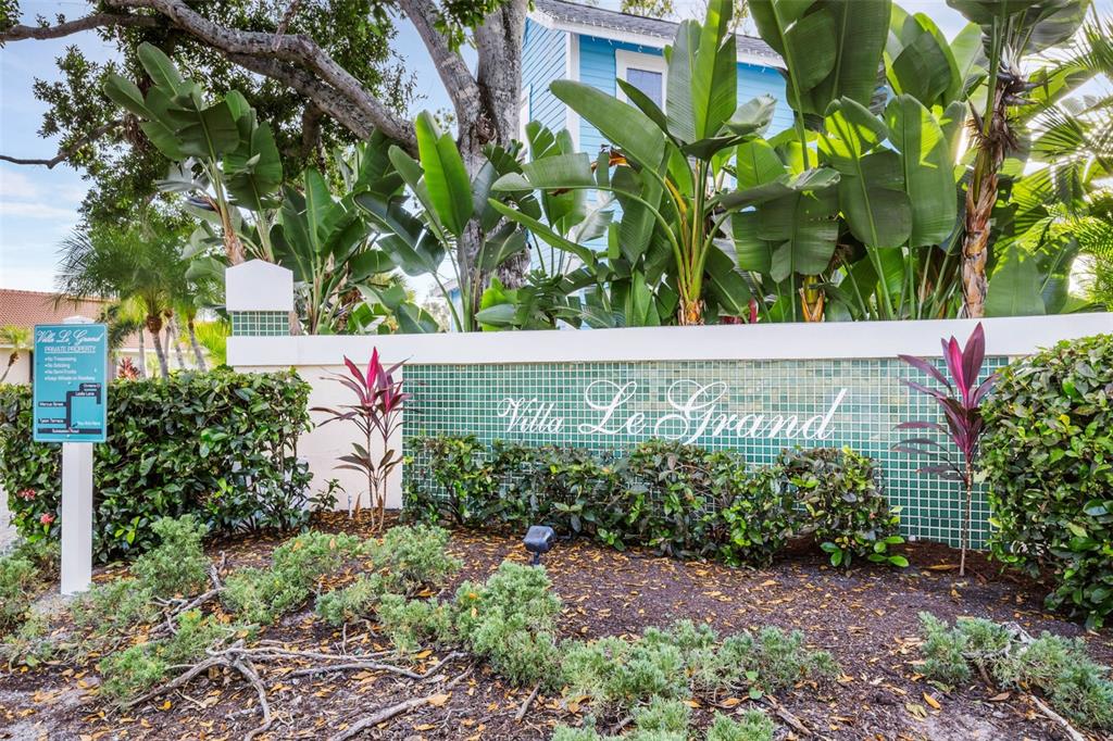 606 Marcus Street, Unit 26 Venice, FL 34285 - Photo 39 of 42 a view of a garden