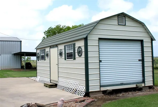 a view of storage and utility room