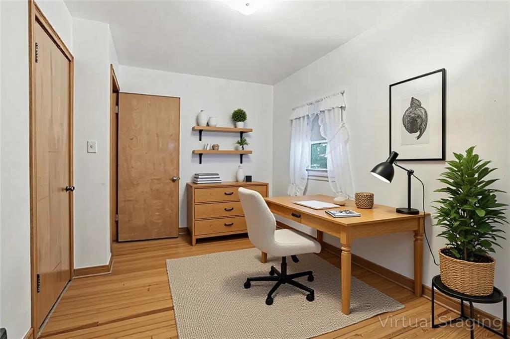 121 Orchard Drive Prospect, PA 16052 - Photo 22 of 46 a view of a workspace with furniture and a dresser