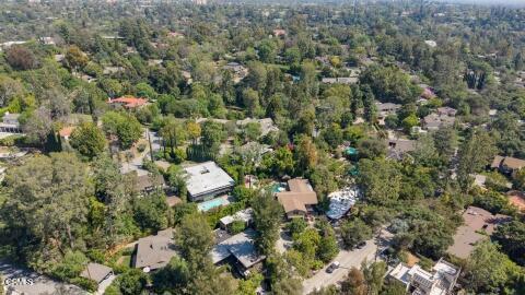 760 Laguna Road Pasadena, CA 91105 - Photo 35 of 40 Aerial