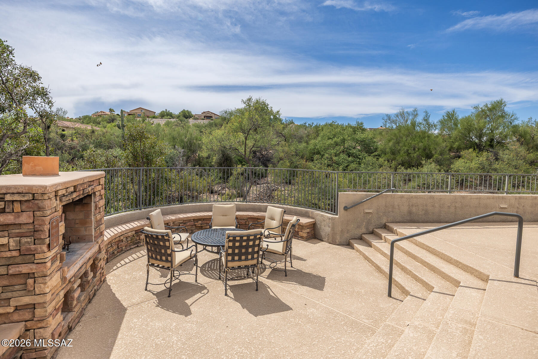 5855 North Kolb Road, Unit 1102 Tucson, AZ 85750 - Photo 34 of 47 Community Patio & Fireplace