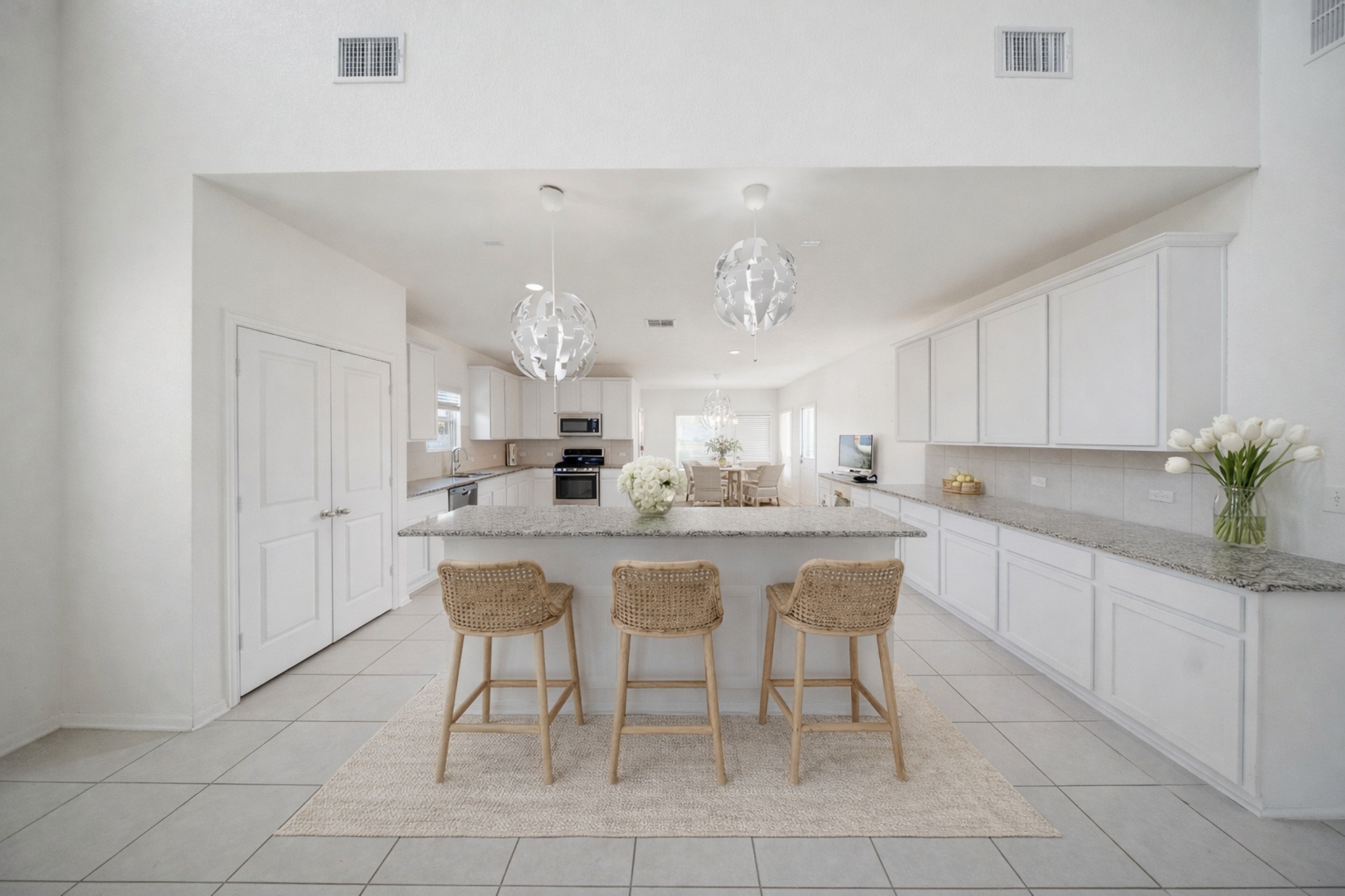 513 Warlander Way Georgetown, TX 78626 - Photo 12 of 35 a kitchen with a sink and cabinets