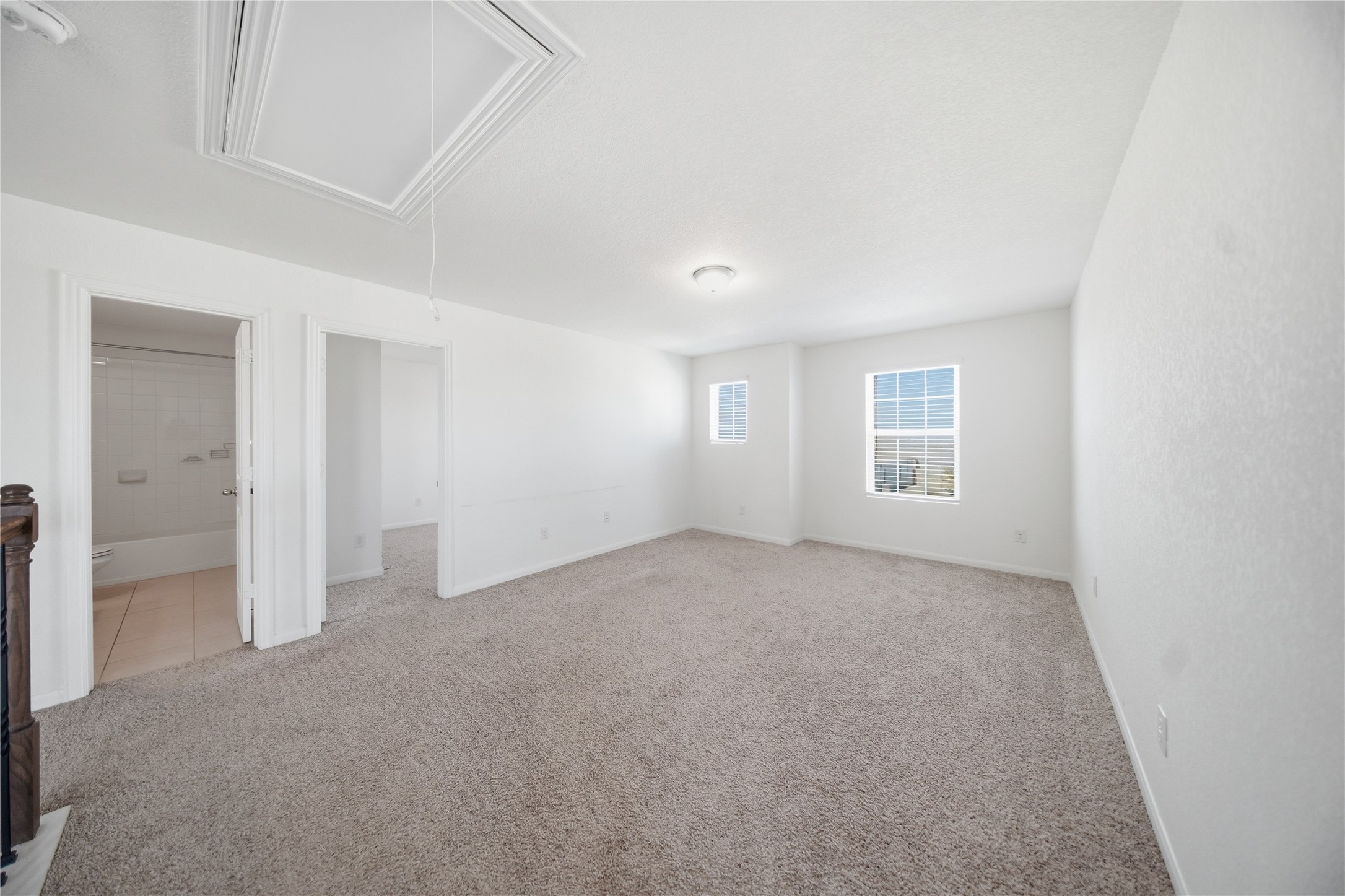 513 Warlander Way Georgetown, TX 78626 - Photo 19 of 35 an empty room with windows