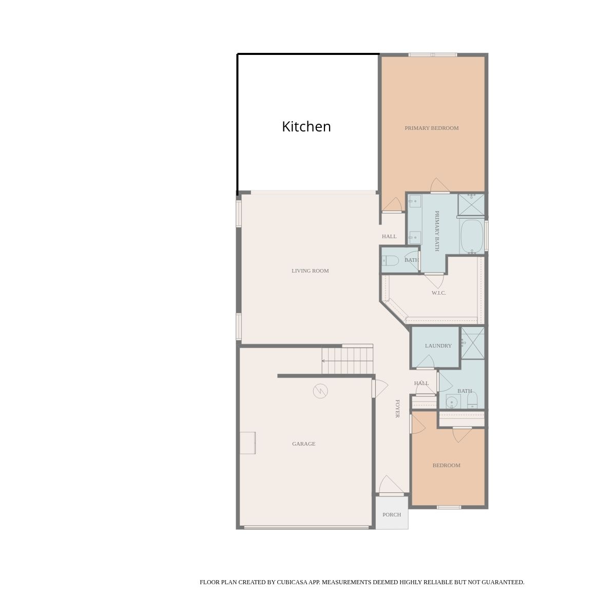 513 Warlander Way Georgetown, TX 78626 - Photo 34 of 35 Floor plan 1st story