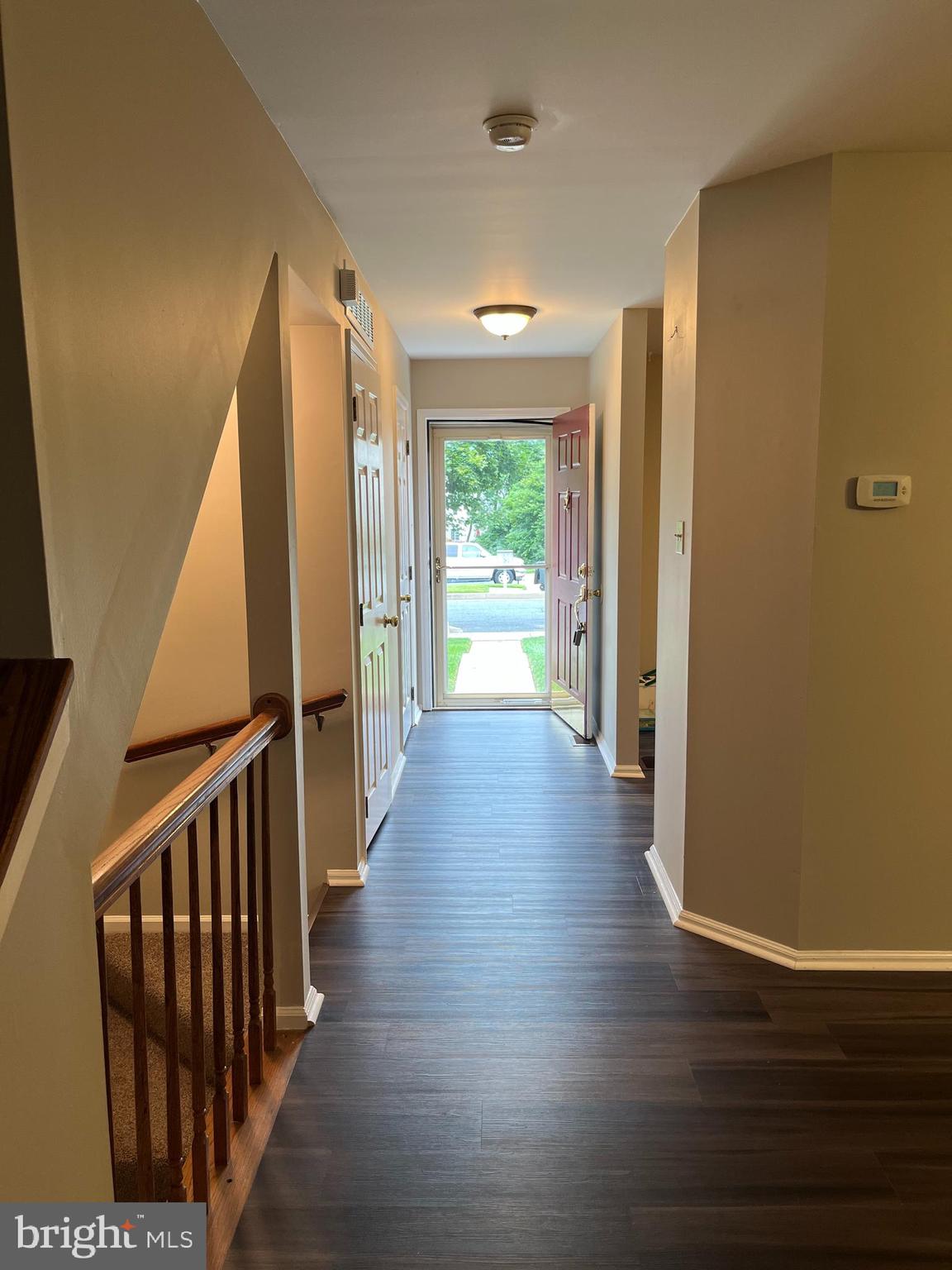 1049 Wingate Court, Unit I14 Bel Air, MD 21014 - Photo 18 of 61 a view of a hallway with wooden floor and stairs