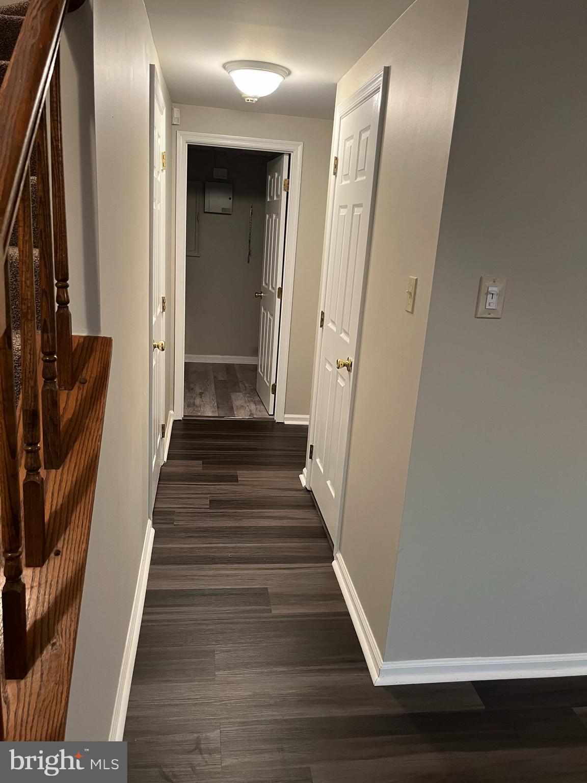 1049 Wingate Court, Unit I14 Bel Air, MD 21014 - Photo 26 of 61 a view of a hallway with wooden floor and staircase