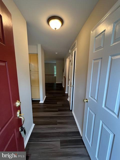 1049 Wingate Court, Unit I14 Bel Air, MD 21014 - Photo 3 of 61 a view of a hallway with wooden floor and staircase