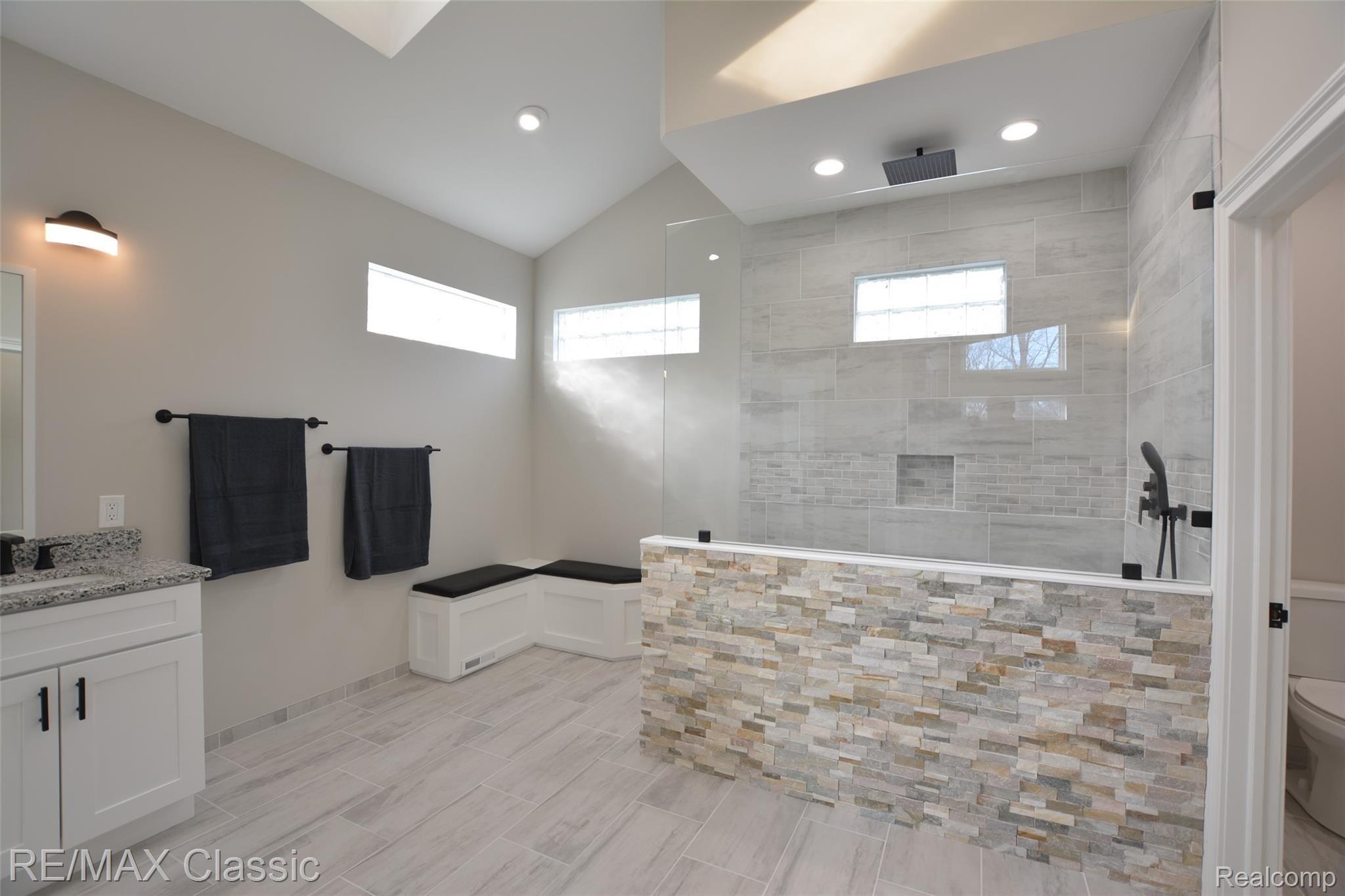 321 Leon Road Walled Lake, MI 48390 - Photo 30 of 53 Amazing Totally Renovated Master Bath