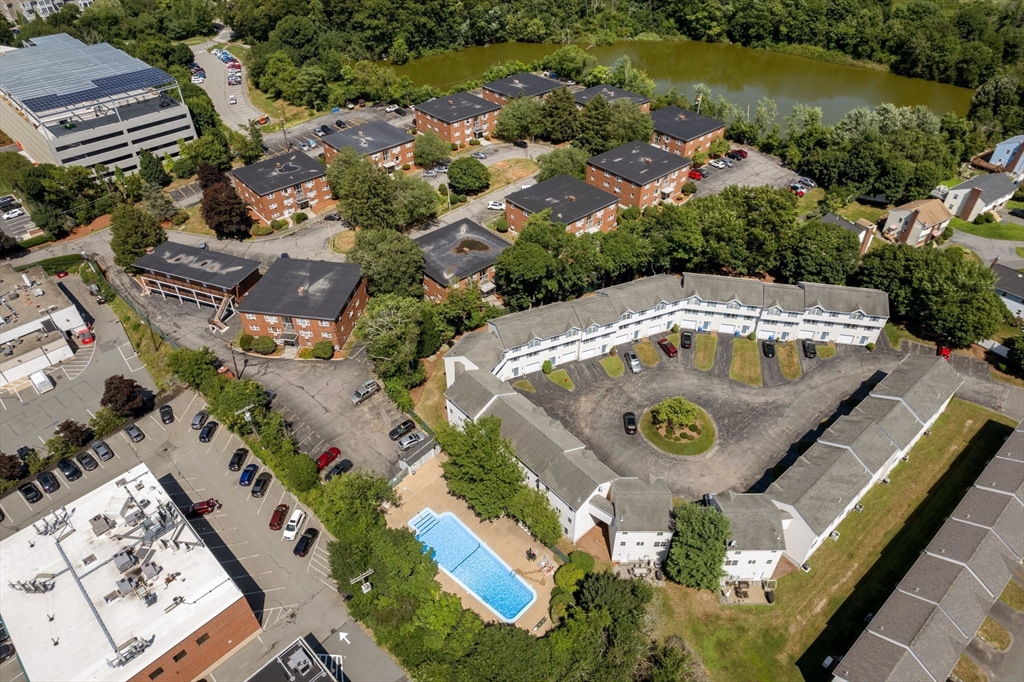 1105 Lexington Street, Unit 41 Waltham, MA 02452 - Photo 19 of 19 an aerial view of a house having outdoor space