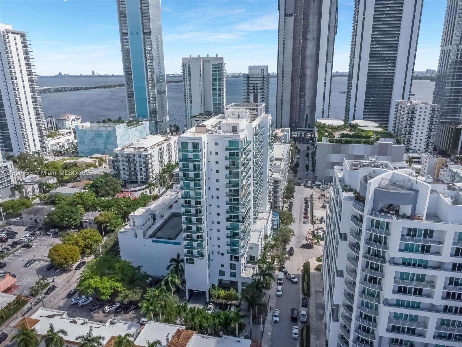 333 Northeast 24th Street, Unit 812 Miami, FL 33137 - Photo 29 of 32 a city view with tall buildings