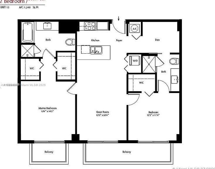 333 Northeast 24th Street, Unit 812 Miami, FL 33137 - Photo 32 of 32 a picture of a bench in a white wall