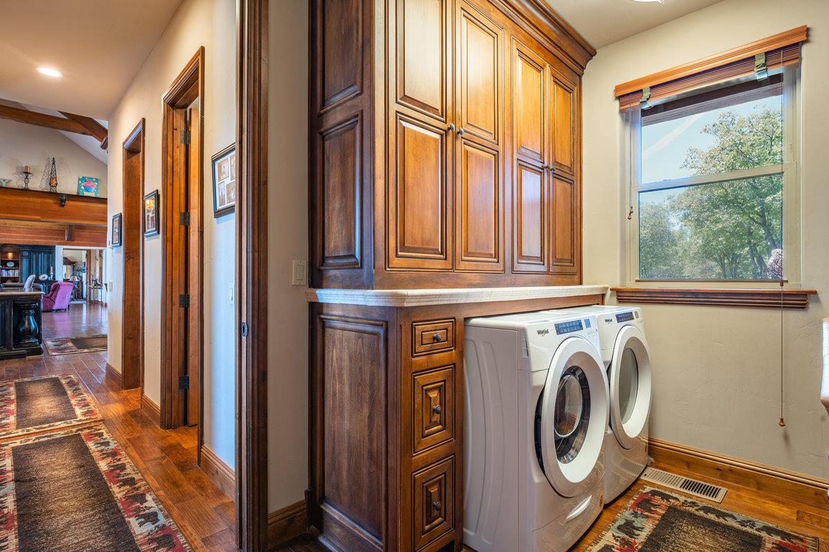 39110 Kearsarge Mill Road Alta, CA 95715 - Photo 58 of 99 a utility room with dryer and washer