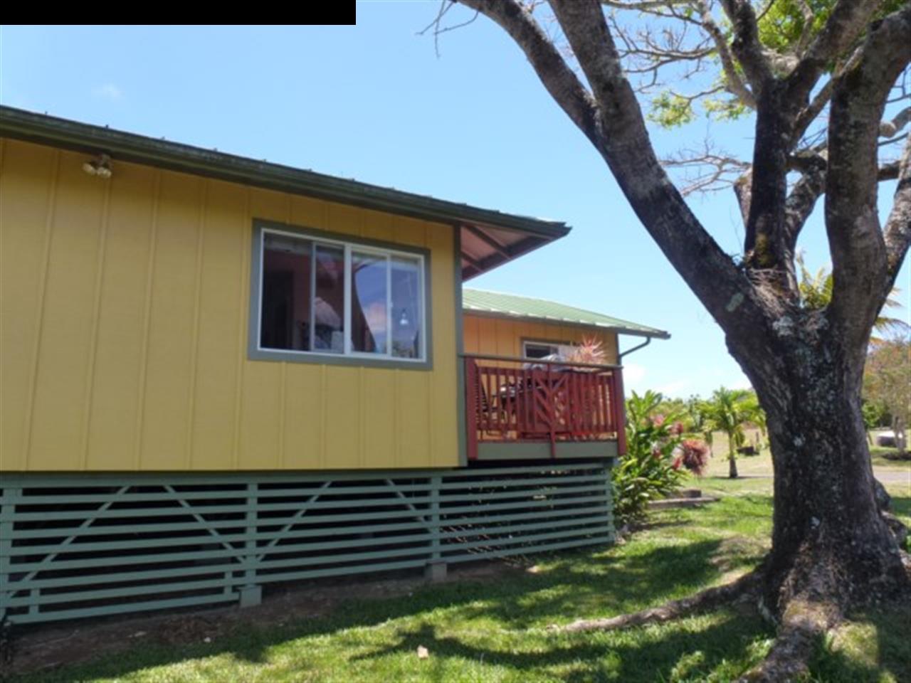 1220 West Kuiaha Road, Unit B1 Haiku, HI 96708 - Photo 8 of 29 a view of a backyard with a large tree