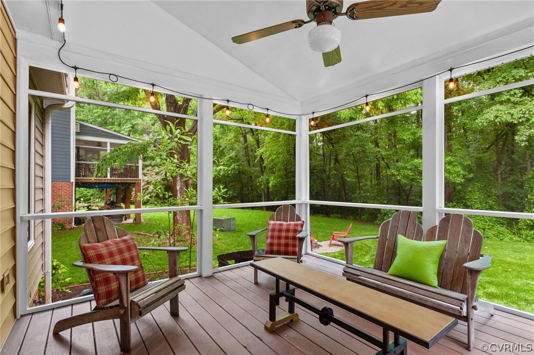 413 Lancey Drive Midlothian, VA 23114 - Photo 39 of 46 a sitting area with furniture and garden view