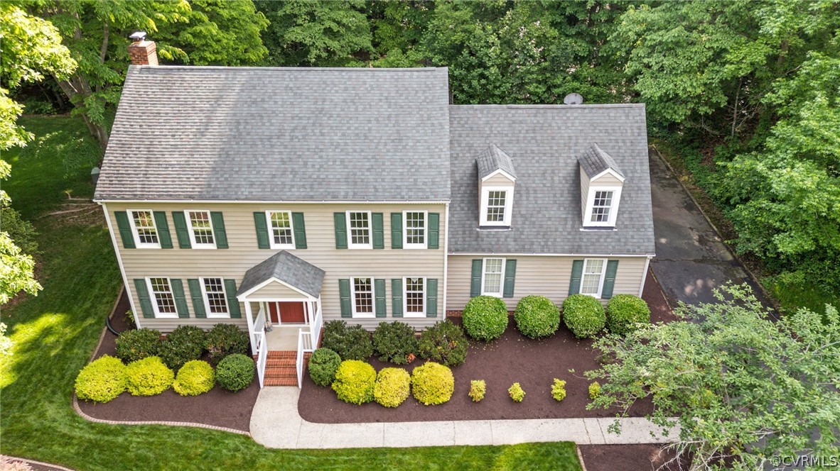 413 Lancey Drive Midlothian, VA 23114 - Photo 44 of 46 front view of a house with a yard