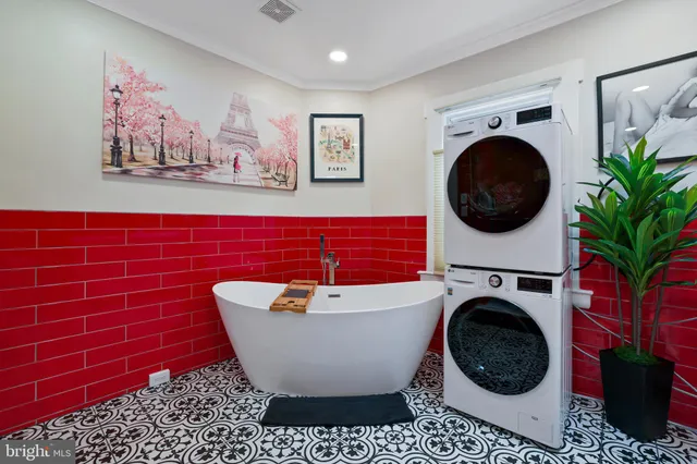 a room with furniture and a fireplace