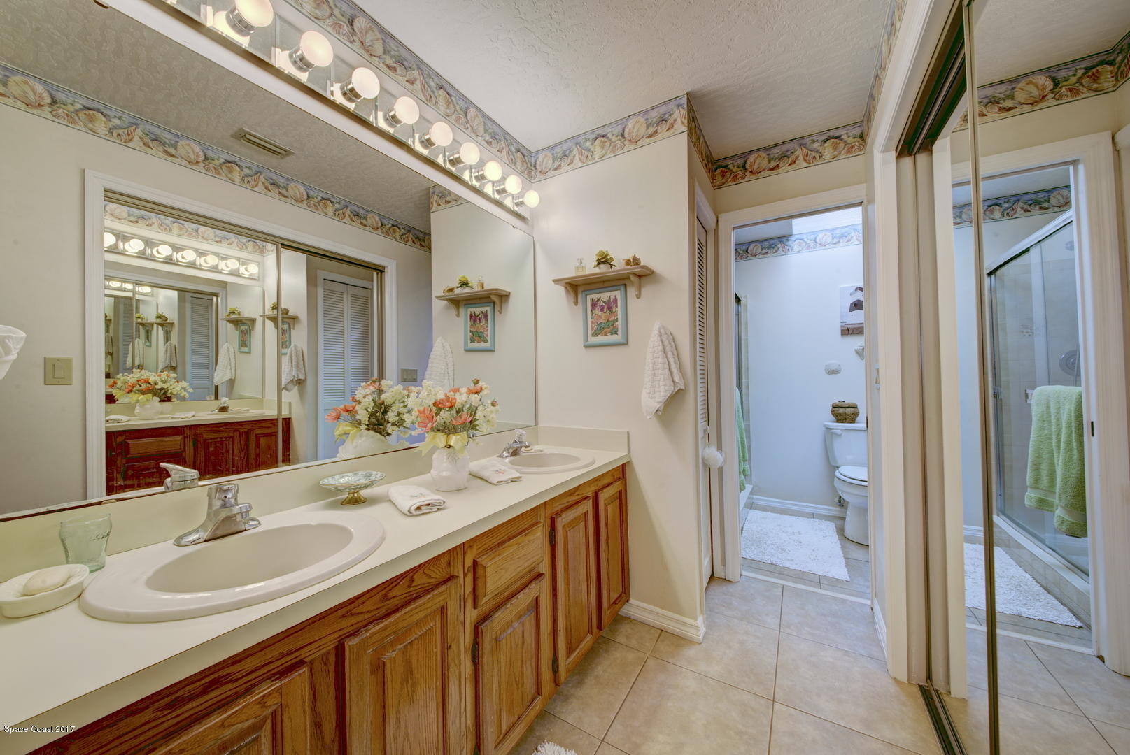 846 Ridge Lake Drive Melbourne, FL 32940 - Photo 22 of 38 Master Bath Double Sink Vanity