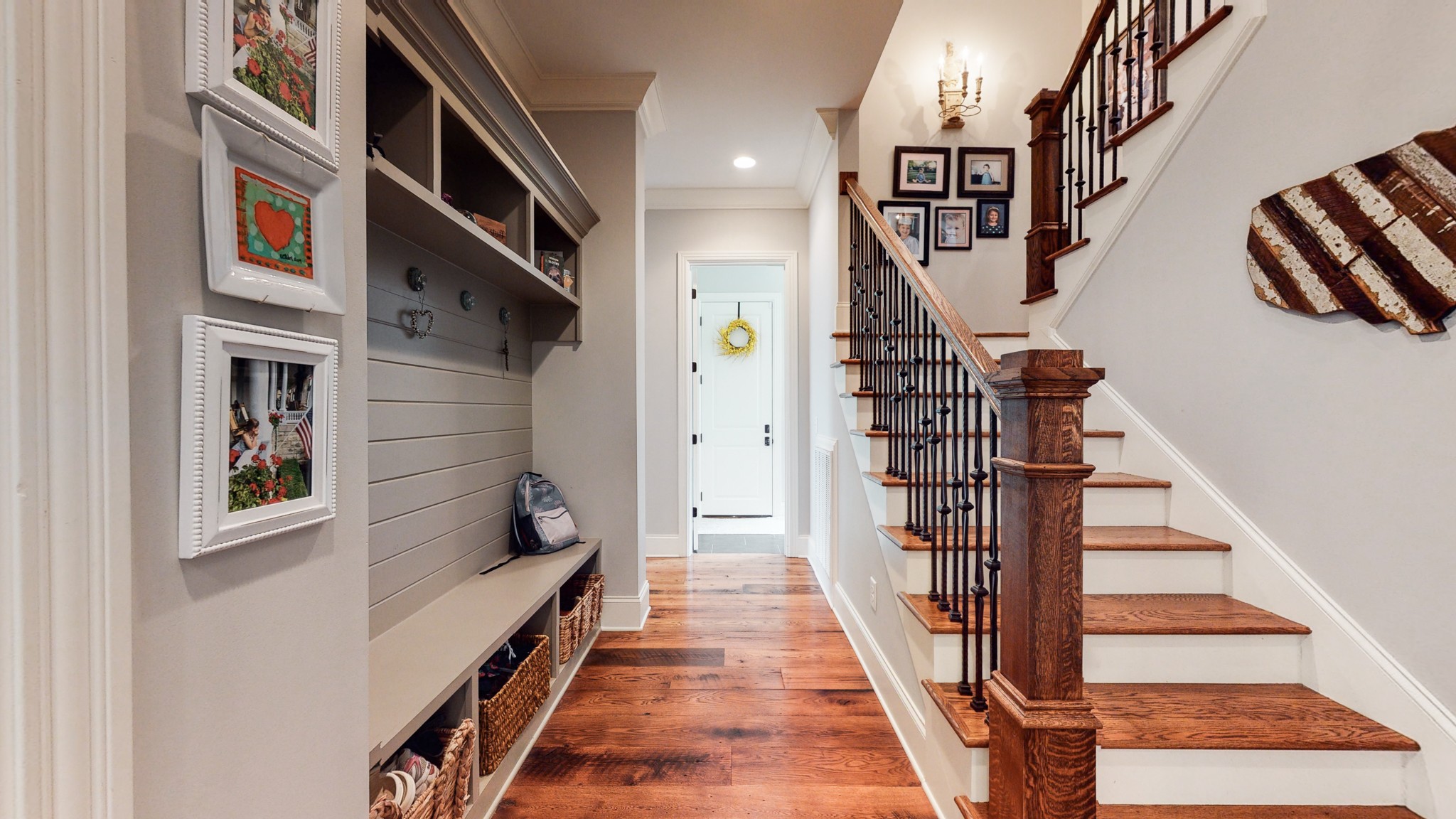 1110 Ridgeway Drive Franklin, TN 37067 - Photo 24 of 48 a view of entryway and hall with wooden floor