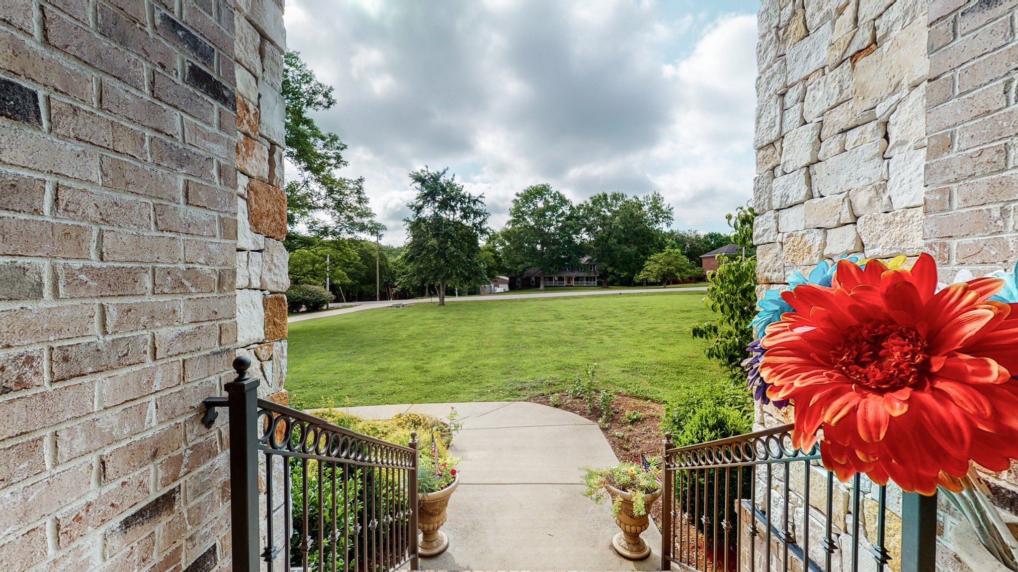 1110 Ridgeway Drive Franklin, TN 37067 - Photo 4 of 48 a view of a backyard with plants