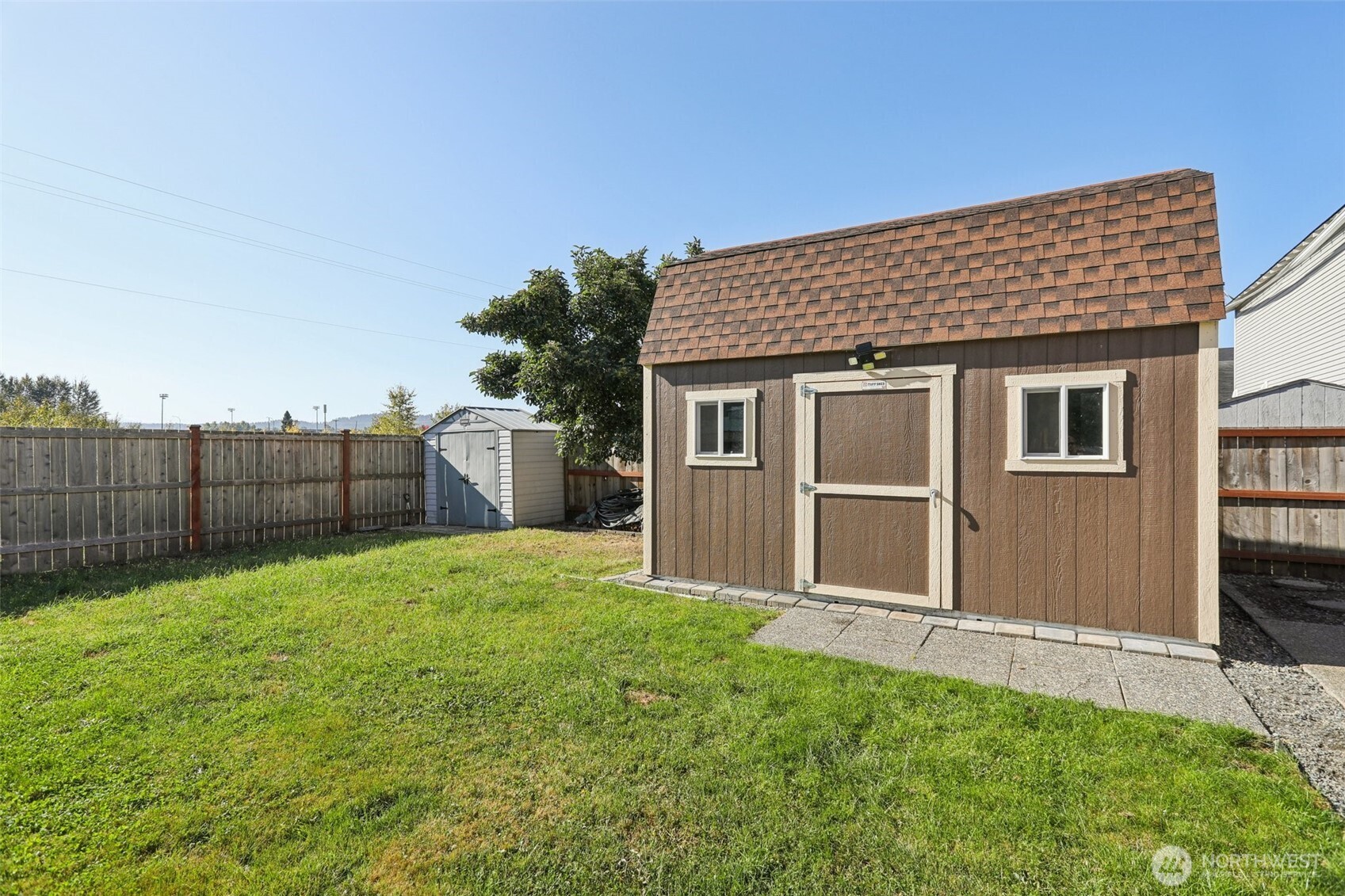 114 Weaver Street Northeast Orting, WA 98360 - Photo 39 of 40 a view of a backyard
