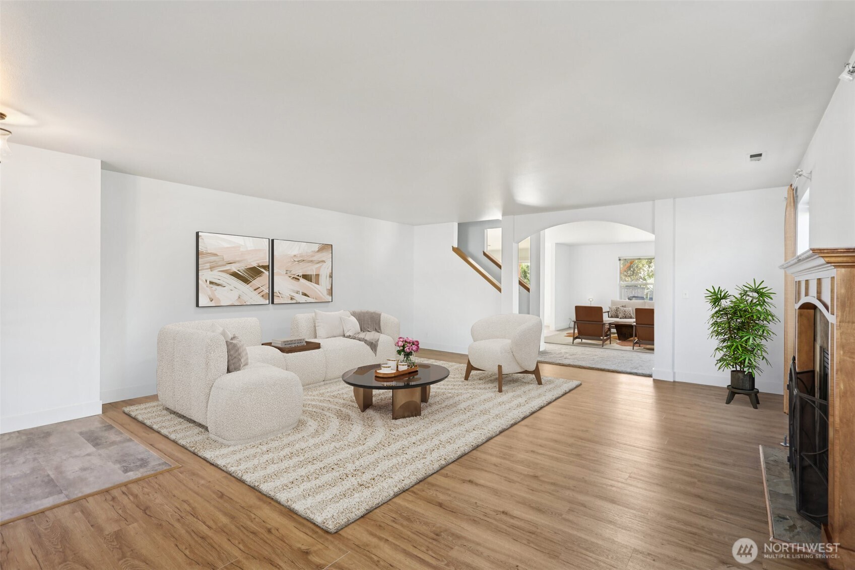114 Weaver Street Northeast Orting, WA 98360 - Photo 4 of 40 a living room with furniture
