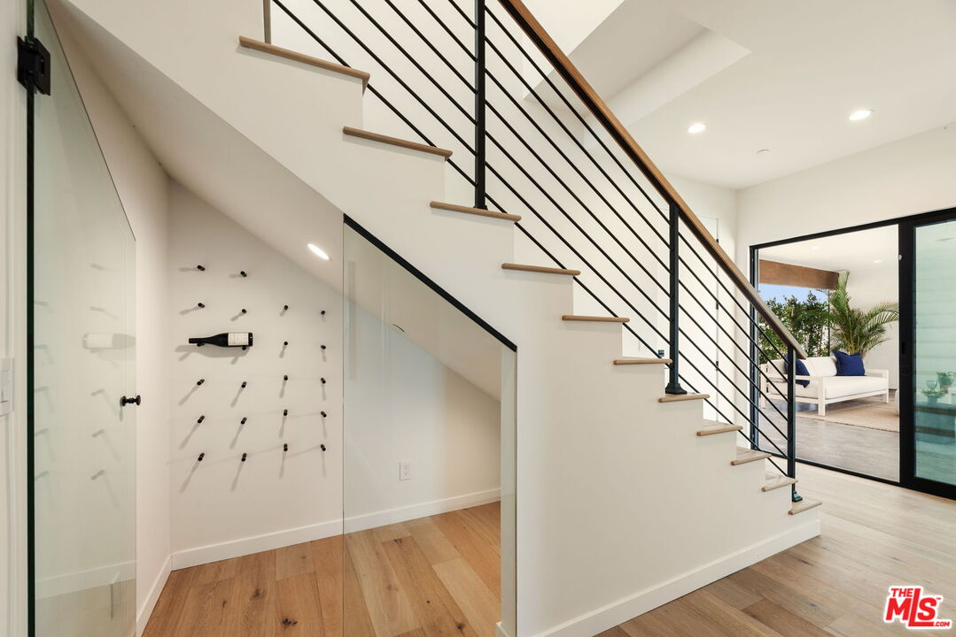 2165 Little Las Flores Road Topanga, CA 90290 - Photo 20 of 40 a view of entryway with wooden floor