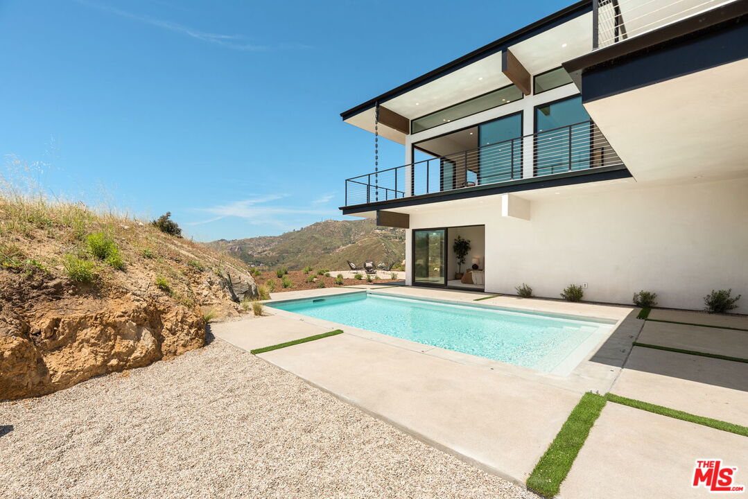 2165 Little Las Flores Road Topanga, CA 90290 - Photo 29 of 40 a house view with a backyard space