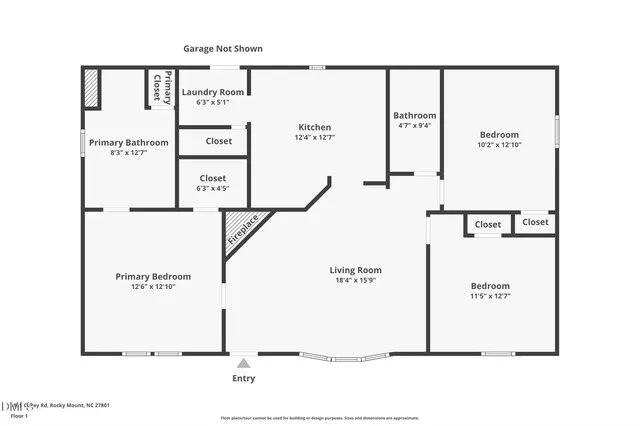 $329,500 | 1835 Cokey Road, Rocky Mount, NC 27801