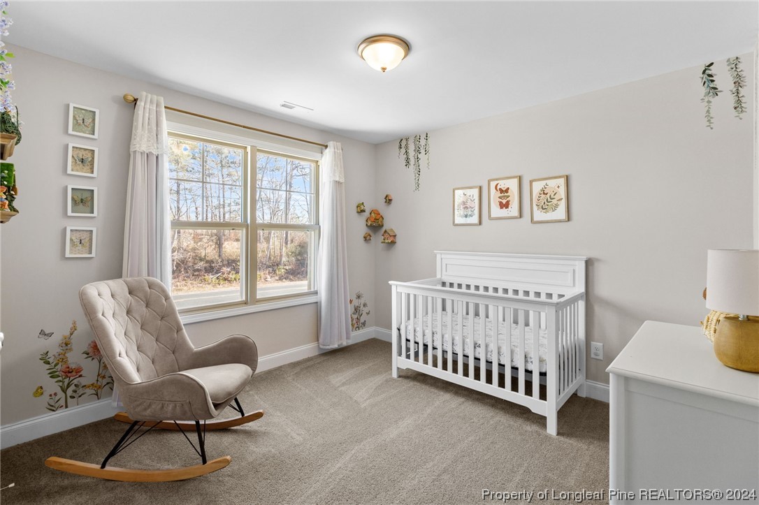 740 Walker Road Bunnlevel, NC 28323 - Photo 13 of 27 a view of a bedroom with furniture and windows