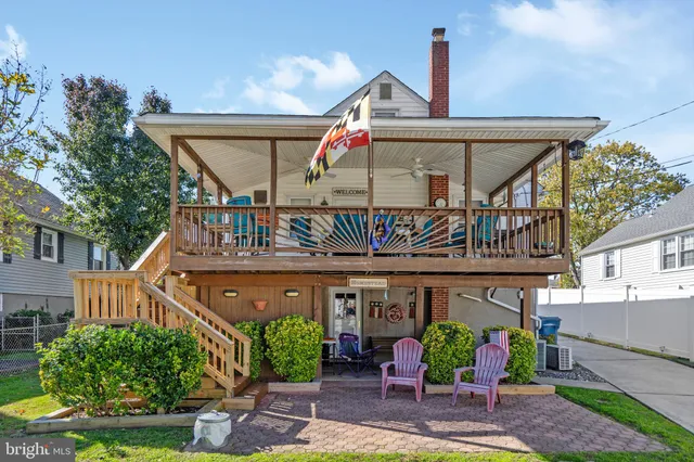 a aerial view of a house