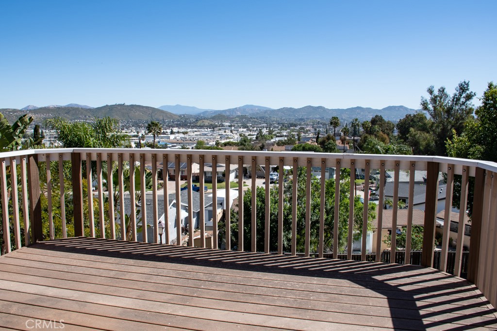 933 Eastside Road El Cajon, CA 92020 - Photo 65 of 70 a view of a balcony with wooden floor