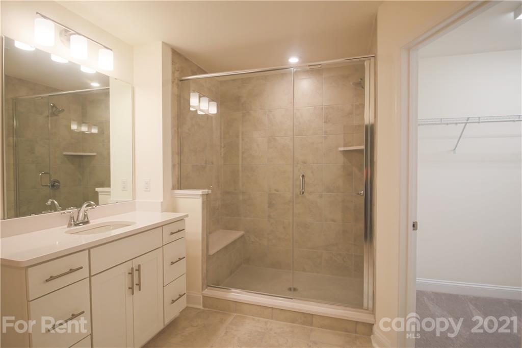 3005 Patchwork Court Fort Mill, SC 29708 - Photo 22 of 38 a bathroom with a shower sink vanity and mirror