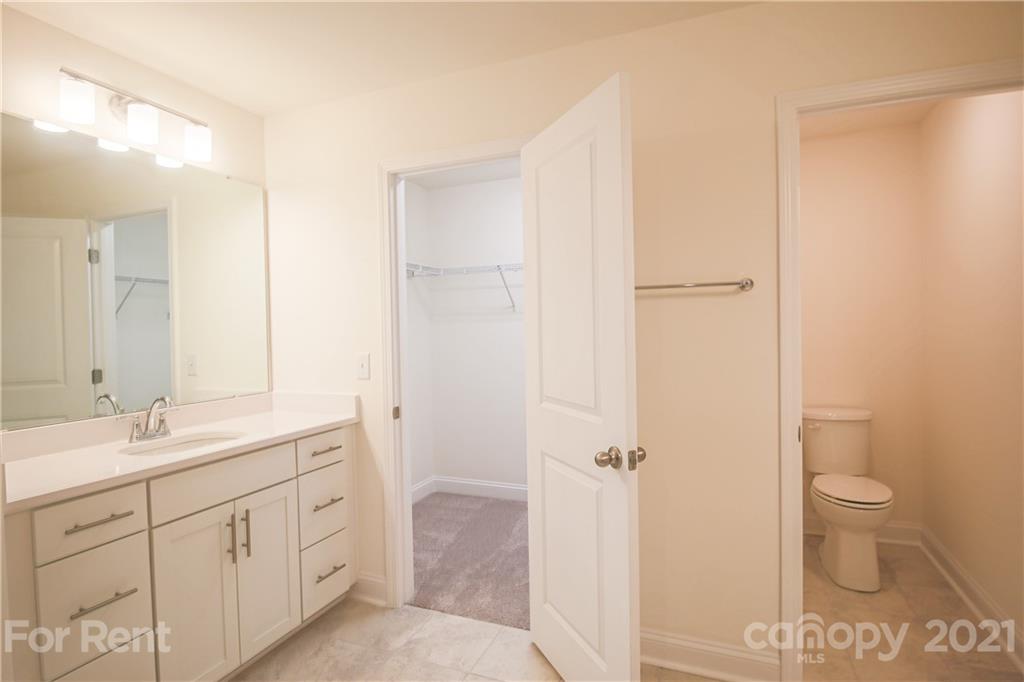3005 Patchwork Court Fort Mill, SC 29708 - Photo 23 of 38 a spacious bathroom with a sink a toilet a shower and a mirror
