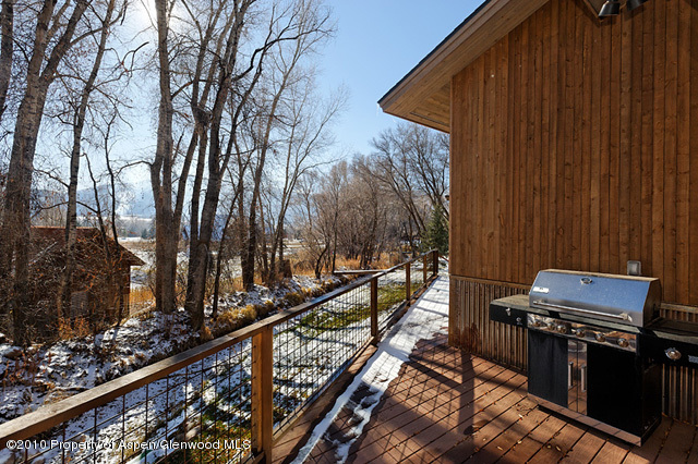 277 Willits Lane Basalt, CO 81621 - Photo 4 of 22 a view of a balcony with wooden fence