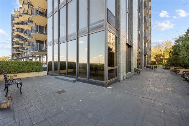 a view of outdoor space with seating area