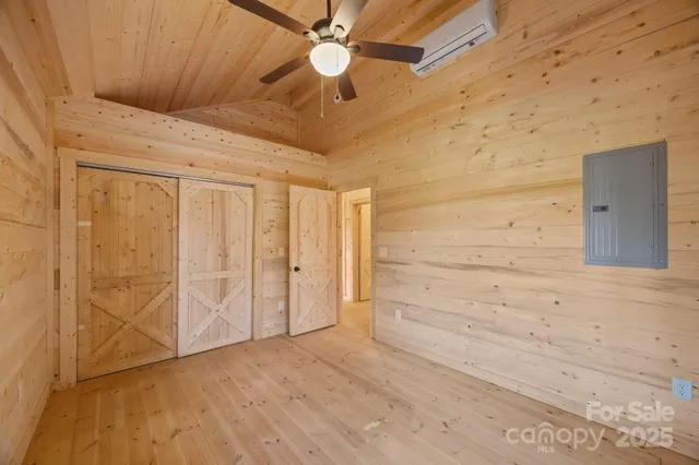wooden floor in an empty room