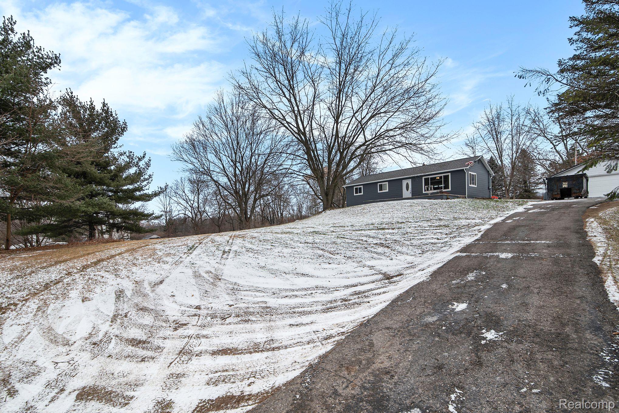 4595 Herd Road Metamora, MI 48455 - Photo 2 of 25 High on a Hill sits 4595 Herd