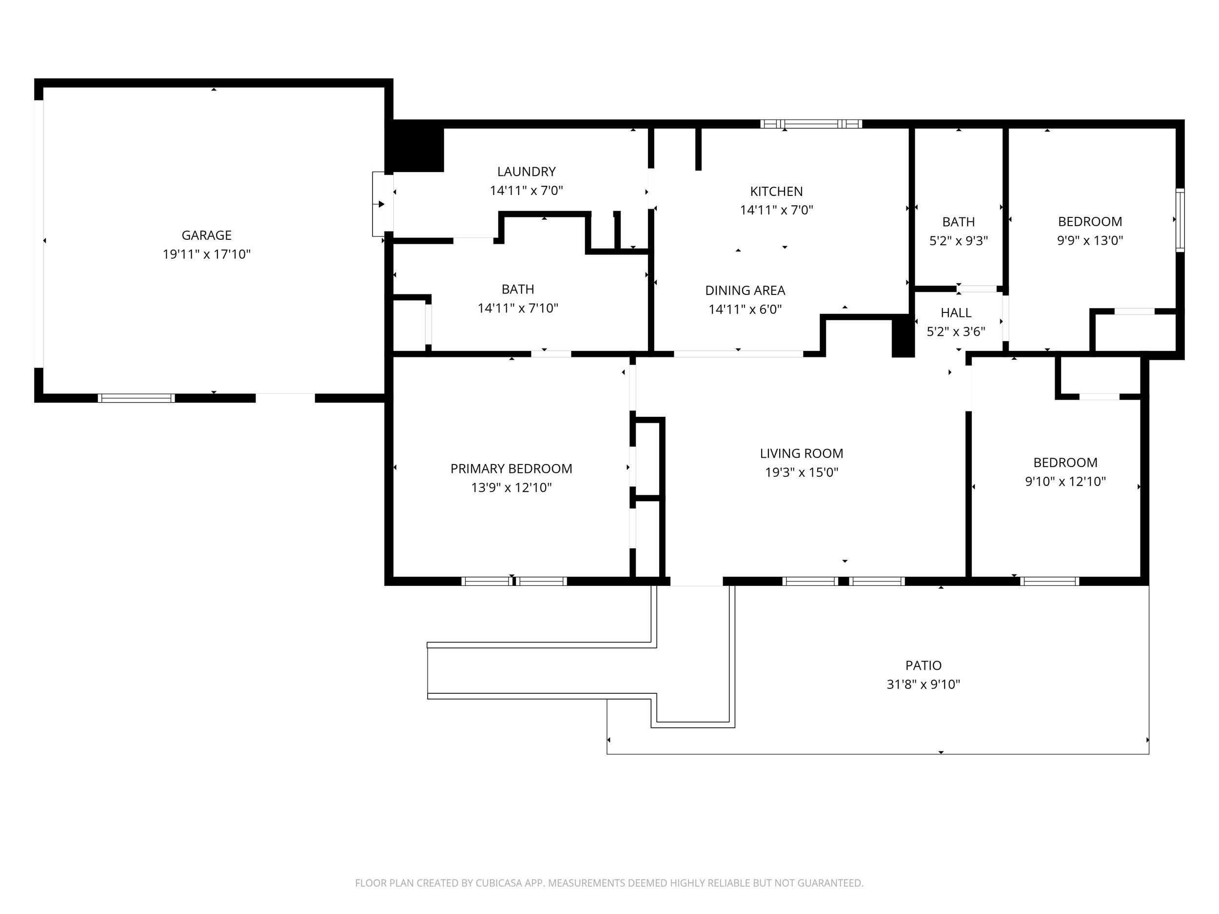 312 East Cedar Milll Road Star Valley, AZ 85541 - Photo 27 of 27 a picture of a floor plan