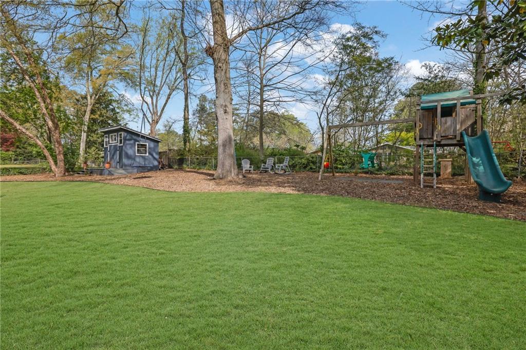 2476 Burnt Leaf Lane Decatur, GA 30033 - Photo 32 of 41 a view of a yard with a tree