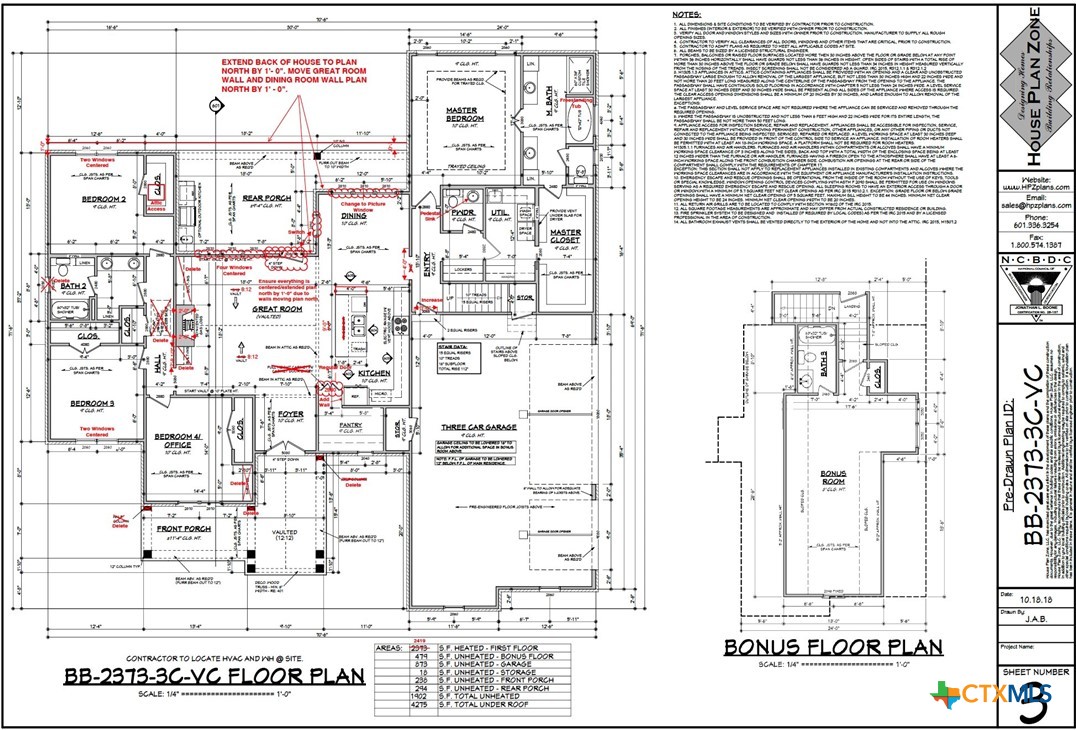 1060 Hackberry Road Salado, TX 76571 - Photo 2 of 2 original working house plans