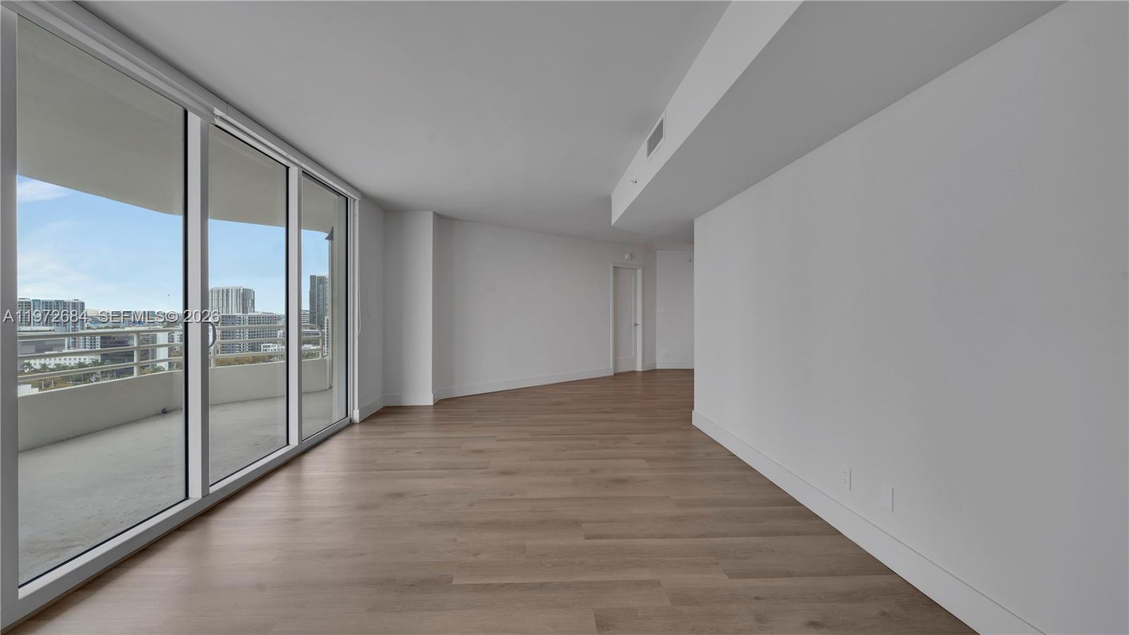 555 Northeast 34th Street, Unit 2607 Miami, FL 33137 - Photo 5 of 35 a view of hallway with stairs